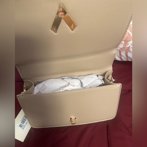 Valentino Orlandi Cream Quilted Clutch - Picture 2 of 5